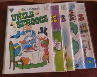 1988 #227 thru #231 Walt Disney's Uncle Scrooge Comics, Gladstone