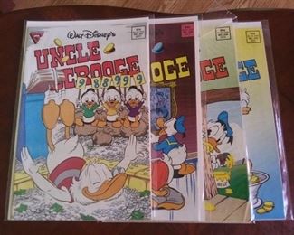 1989 #237 thru #240 Walt Disney's Uncle Scrooge Comics, Gladstone