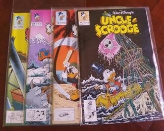1993 #277 thru #280 Walt Disney's Uncle Scrooge Comics
