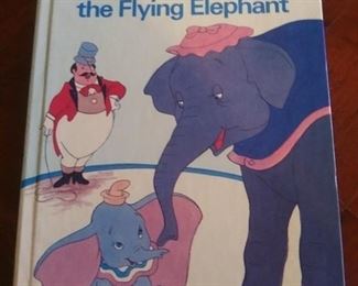 1978 First American Edition Walt Disney's Dumbo the Flying Elephant, Hard Cover