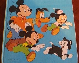 1976 Walt Disney's Mickey Mouse The Kitten Sitters, A Golden Book
