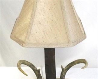 2162 - Deer antler small lamp 17 1/2" tall
