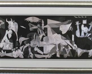 9036 - Guernica Giclee by Pablo Picasso 23 x 40
