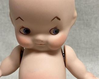 Adorable Kewpie Style Bisque Doll