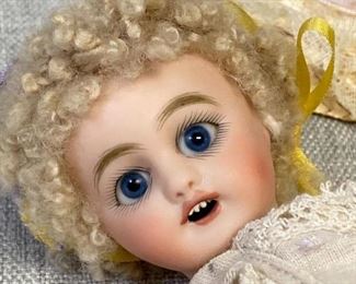 Bisque Jointed Girl Doll Loose Strings