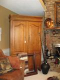 Large Entertainment Armoire