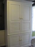 Large White Armoire