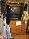 Large Entertainment Cabinet (Matches Bedroom Suite)