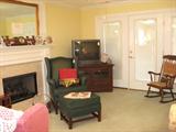 Leather Wing Chair & Ottoman