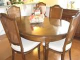 Ethan Allen Dining Table With 6 Chairs