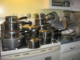 Revere Ware & Farberware Cookware