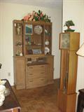 Large Cabinet With Antiqued Finish