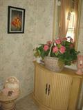 Console Cabinet & Matching Mirror