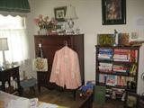 Mahogany Chest & Bookcase