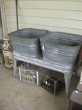 Double Wash Tub