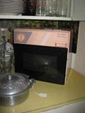 Vintage Pink Microwave