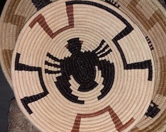Central American Basket 
From travels to
Panama 
Likely Made by the Embera Tribe 