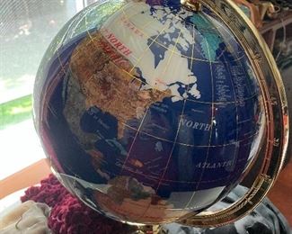 Globe in  Polished Rare Stone