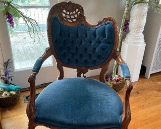 Velvet chairs