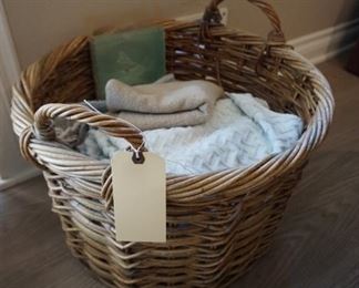 Vintage large basket