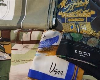 vintage designer scarfs