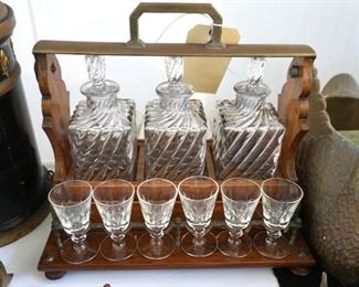 Antique 19th century Tantalus