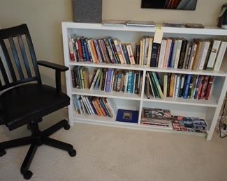 More books and office chair