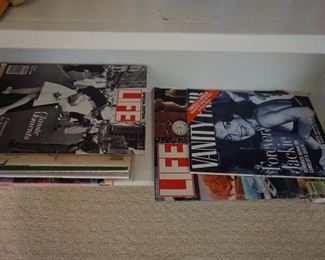 vintage LIFE magazines