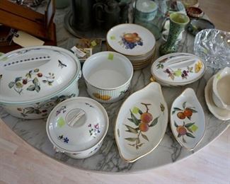 Royal Worcester dishes