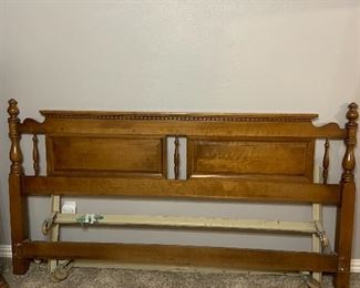 King size Ethan Allen headboard and frame