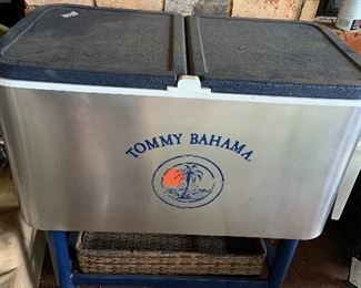 Tommy Bahama rolling ice chest