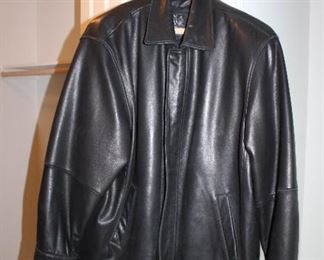 JOS. A BANK XXL LEATHER COAT