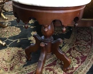 Lovely little Victorian Marble top table