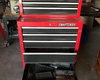 Craftsman Tool boxes.  Will be sold separately.