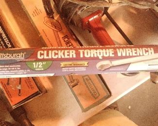 Clicker Torque Wrench 1/2"