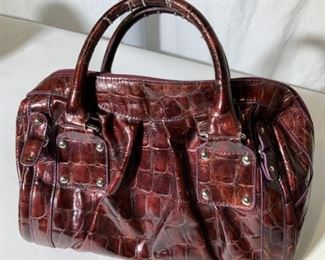 Grp 2 Ladies Handbags, Croc & Evening bag Style
