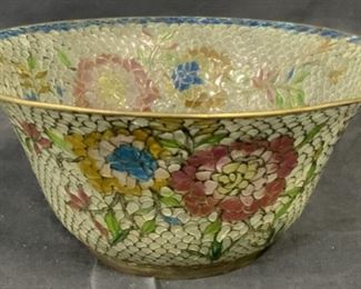 Mosaic Style Resin Bowl
