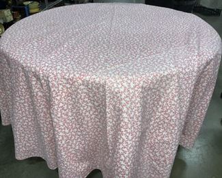 Group 2 Round Bespoke Luxury Tablecloths
