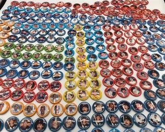 This lot contains a variety of baseball buttons from teams like the Pittsburgh Pirates to the Baltimore Orioles. Some players includes are Gary Gaetti, Ron Davis from the Minnesota Twins, Chili Davis and Danny Trillo from San Francisco Giants, Dwayne Murphy Oakland A's, Cal Ripken Jr Baltimore Orioles. https://ctbids.com/#!/description/share/955279