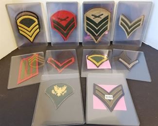 Includes 25 military badges ranging from WW1 thru the Vietnam War. https://ctbids.com/#!/description/share/955265