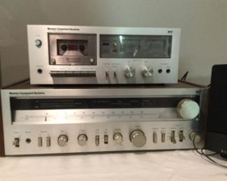 MCS 3248 Stereo Receiver; MCS 3536 Cassette Deck
