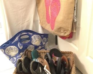 Flip flops and beach bags to get you ready for fun in the sun