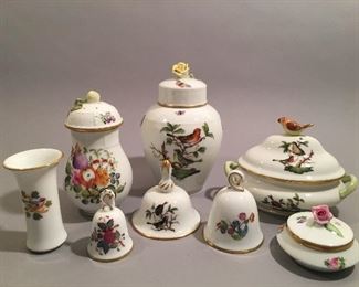 Various Herend Pieces (sold individually)