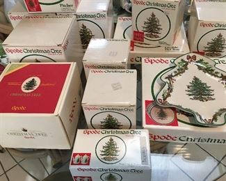 Spode “Christmas Tree” Collection (sold by the box) 