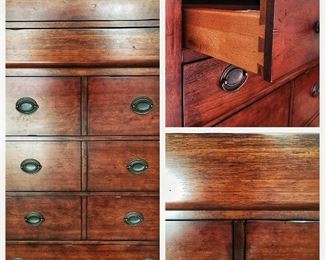 Tall Custom Made Chest of Drawers 