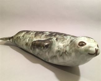 Large Andersen Design Pottery “Seal”, Maine 