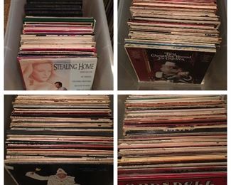 4 Large Bins Full of Records Albums LP’s from Classical, Rock, R&B, Alternative, Jazz and More (sold individually)