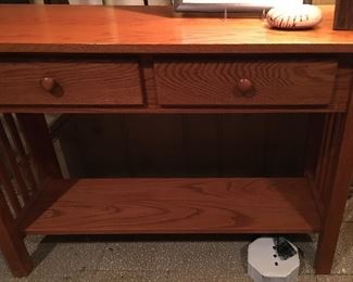 Mission Arts and Crafts  Style Sofa Table 