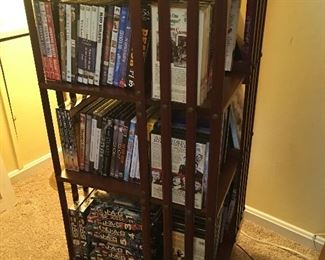 Vintage Revolving Bookcase 