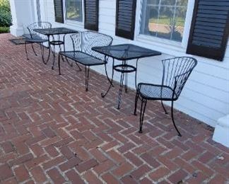 Metal patio furniture 